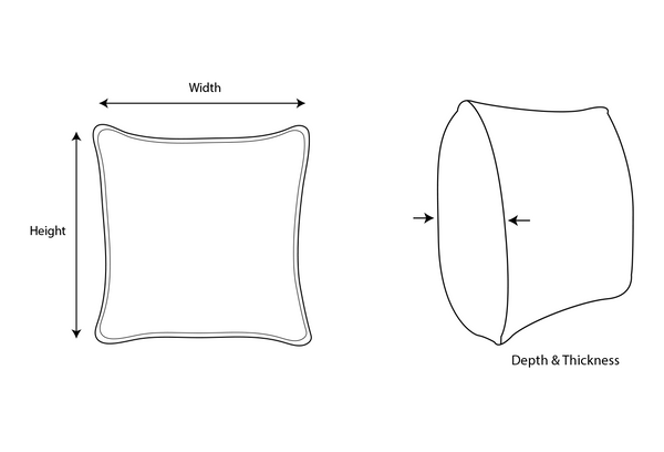 Throw Pillow Sizes/Dimensions: How to Choose One