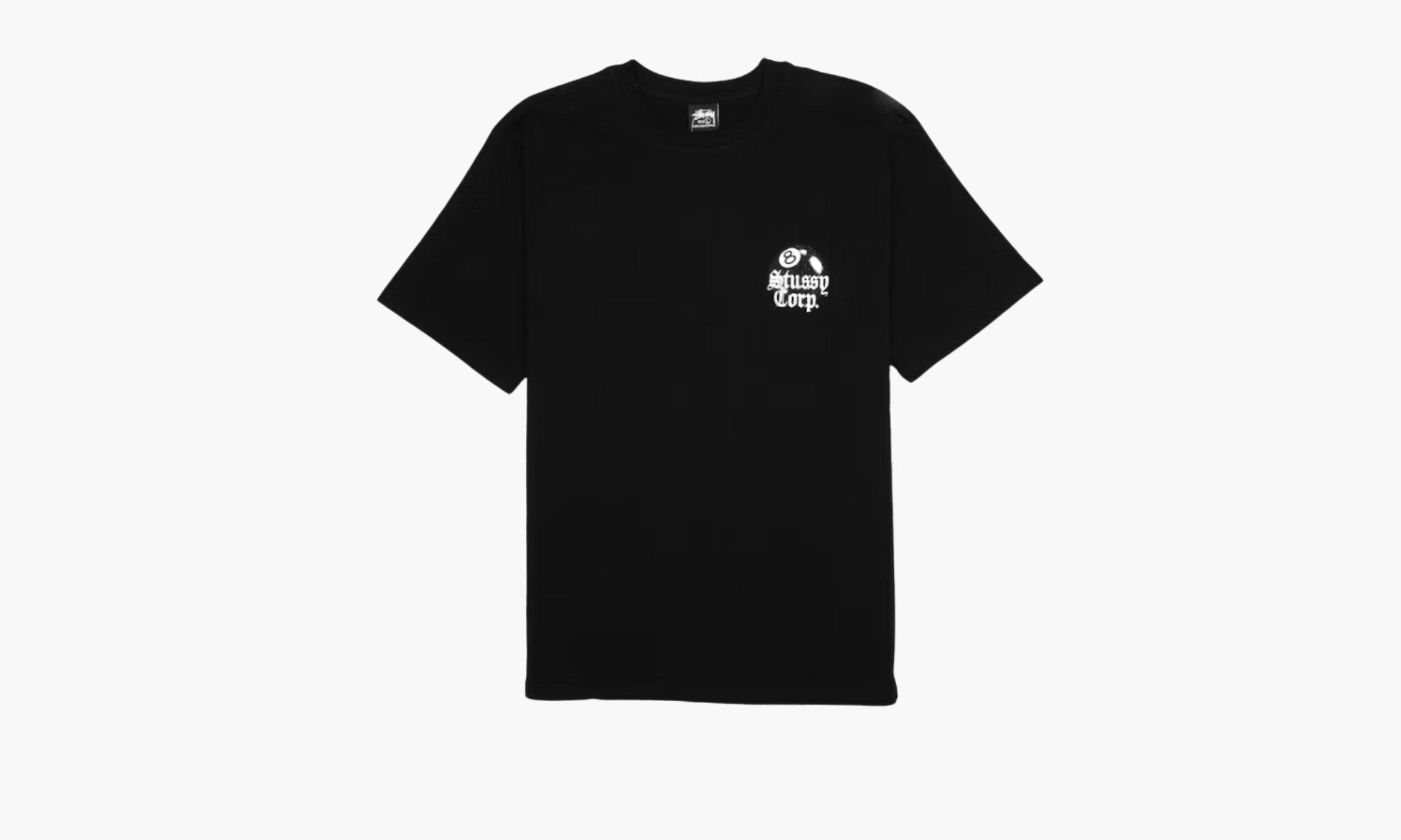 Stüssy 8 Ball Corp. Tee - Black - Thesneakerstore.dk product image