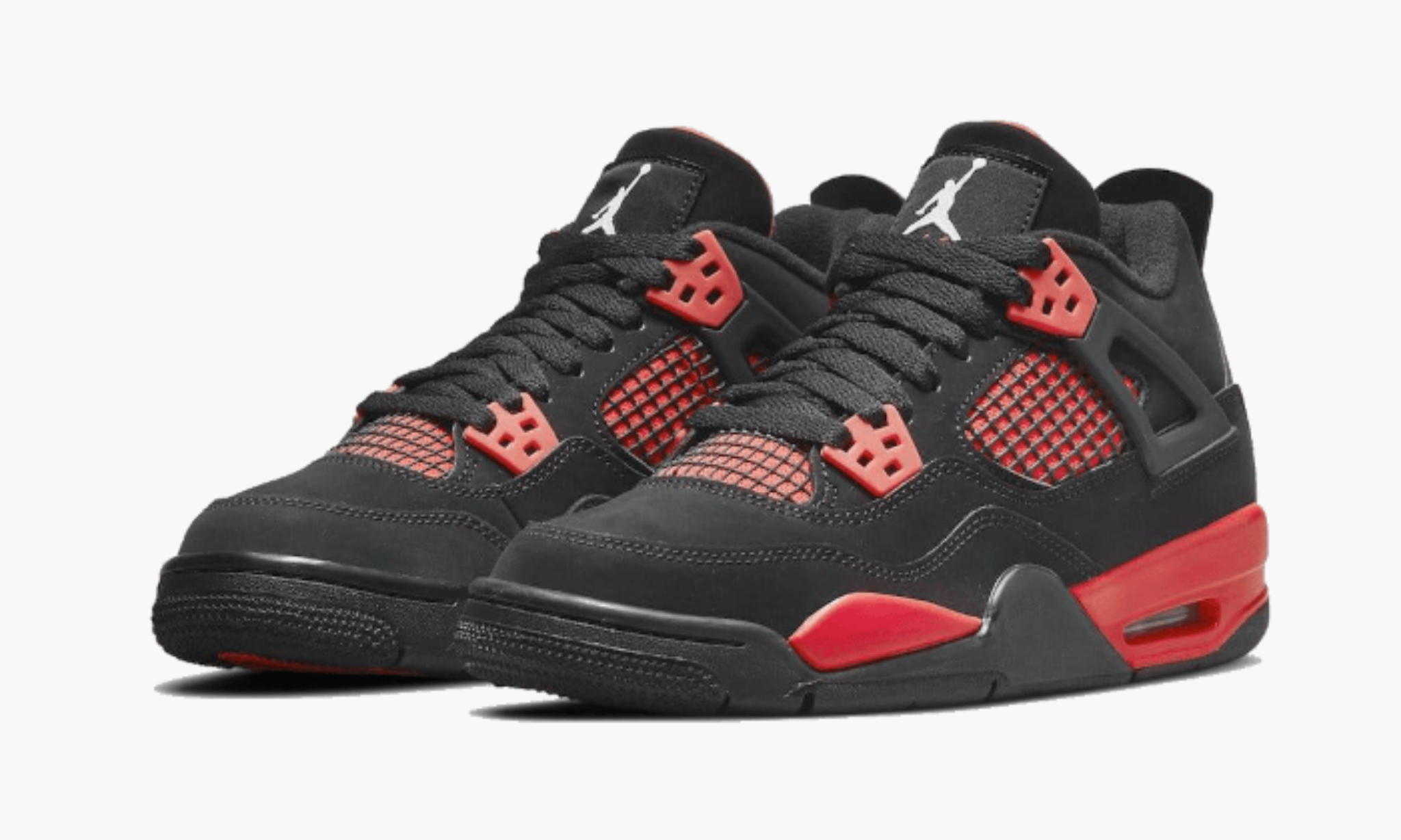 jordan 4 retro black red