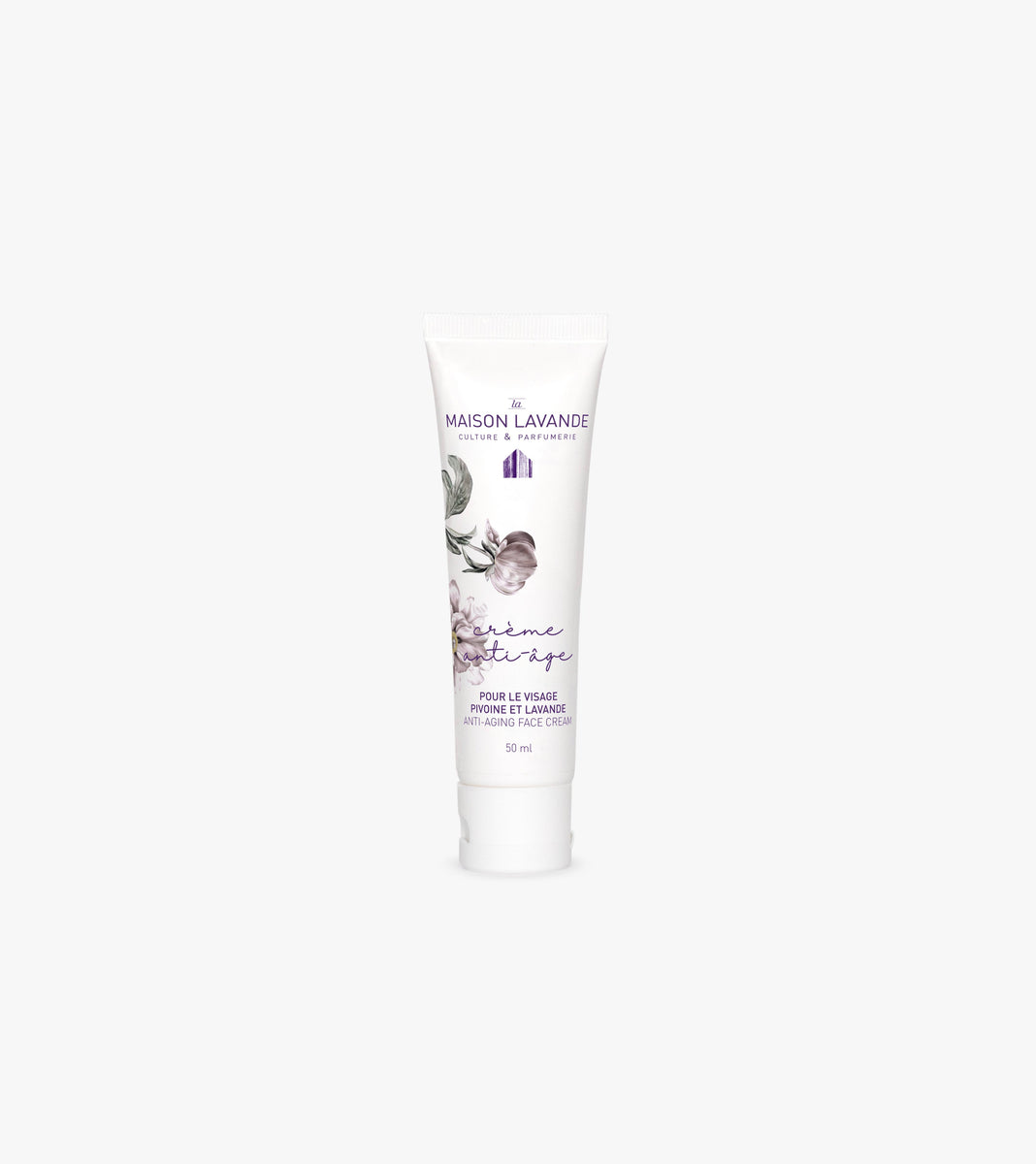 Crème visage anti-âge - Pivoine & Lavande