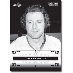 Hockey Tony Esposito Chicago Blackhawks 2012 Leaf #1