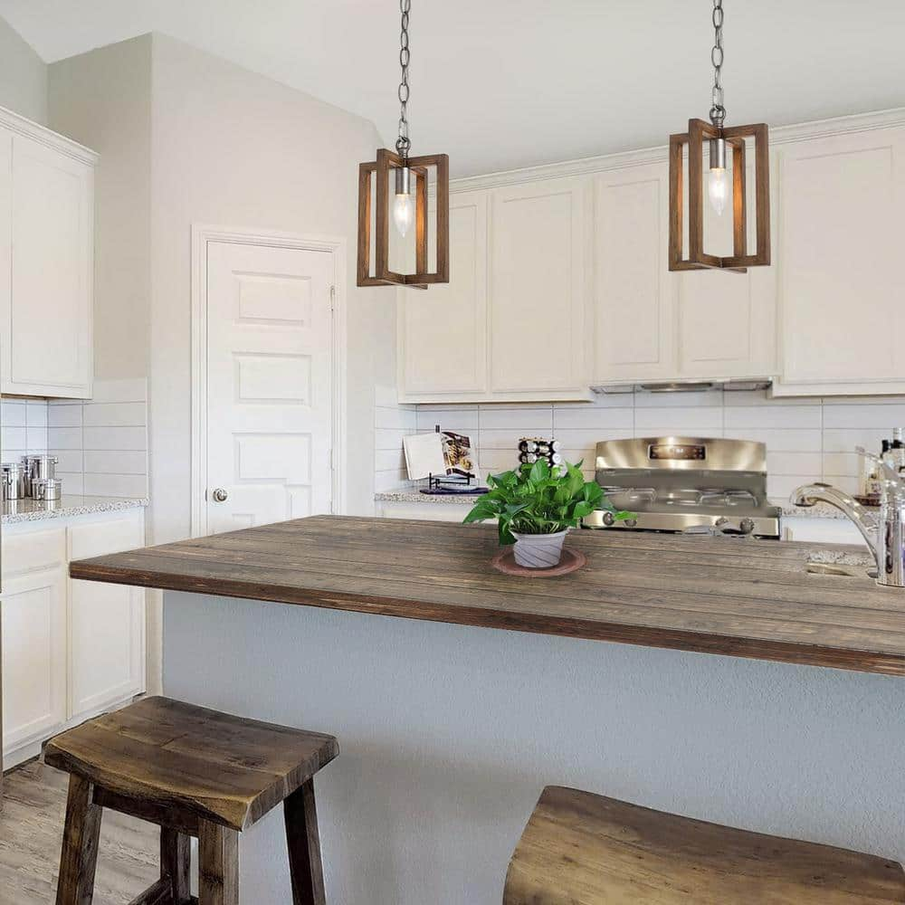 lnc wood kitchen island pendant