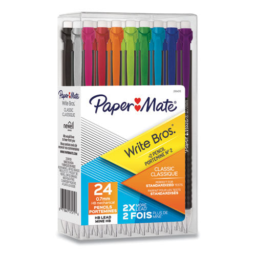 Paper Mate® Advanced Mechanical Pencils, 0.5 Mm, Hb (#2), Black