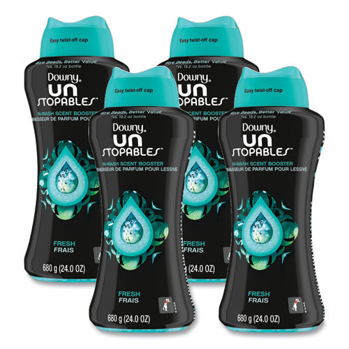 Downy Unstopables In-Wash Scent Booster Beads, FRESH, 8.6 oz