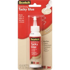 Scotch Permanent Glue Sticks - 0.28 oz - 18 / Pack