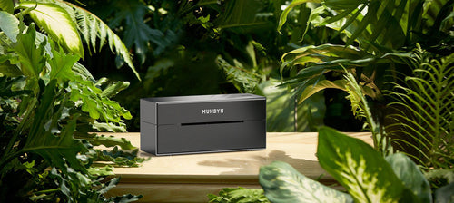 MUNBYN ITPP129 Bluetooth printer is inkless and eco-friendly.