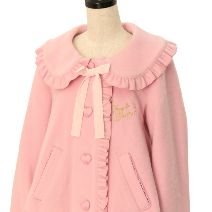 ヴィンテージ復刻 Angelic pretty Frill Heartコート(タグ付き未使用