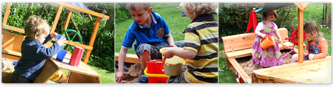 Buy Wooden Sandpit