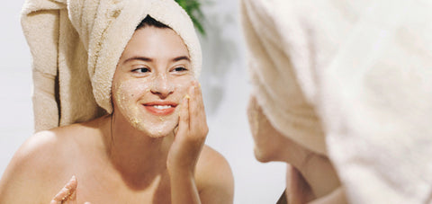 how to exfoliate skin at home