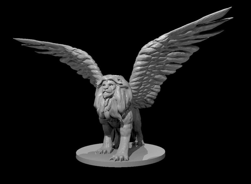 Androsphinx Mini - DND - Pathfinder - Dungeons & Dragons - RPG - Table