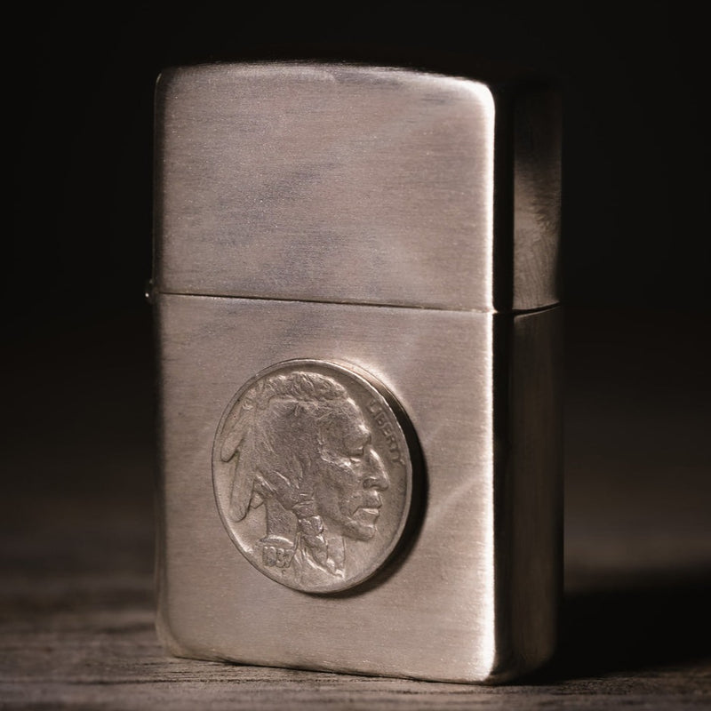 The Buffalo Sterling Zippo Lighter – Cave & Post Trading Co.