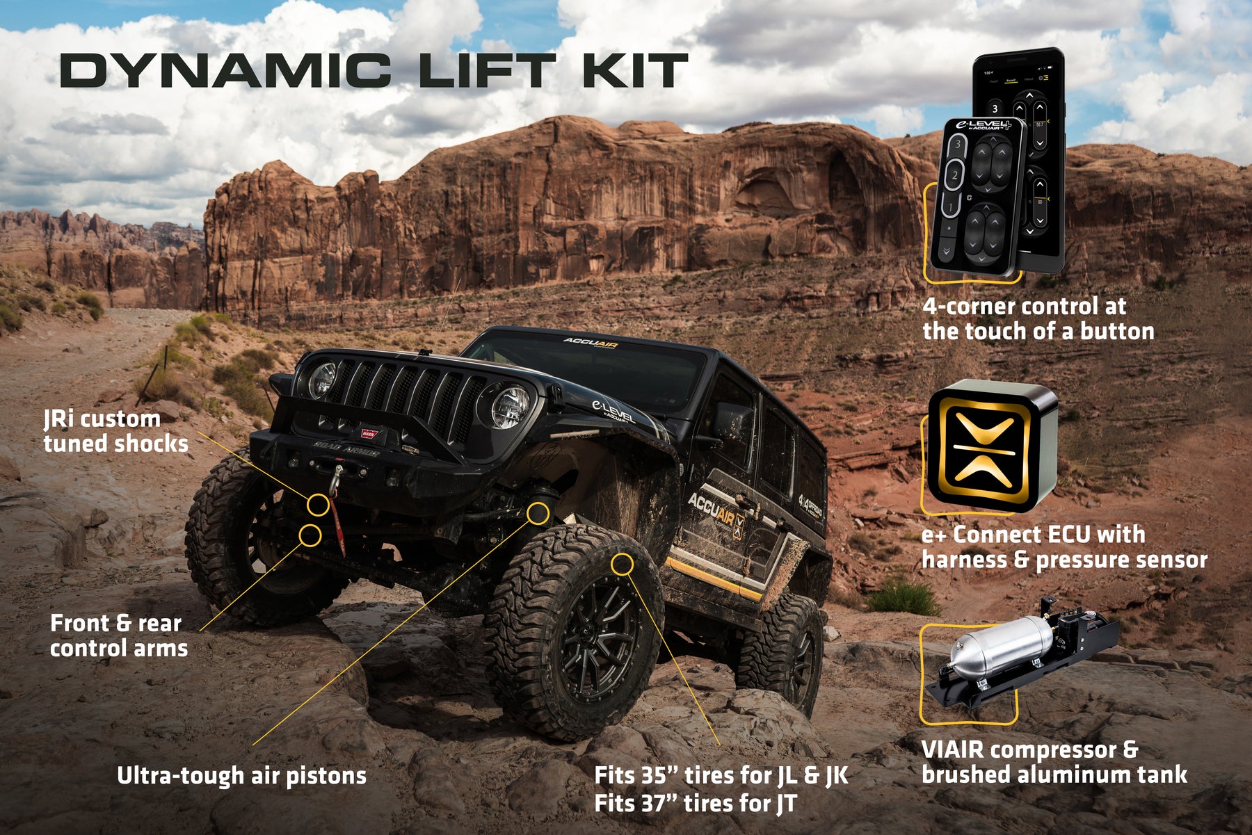 AccuAir Dynamic Lift Kits