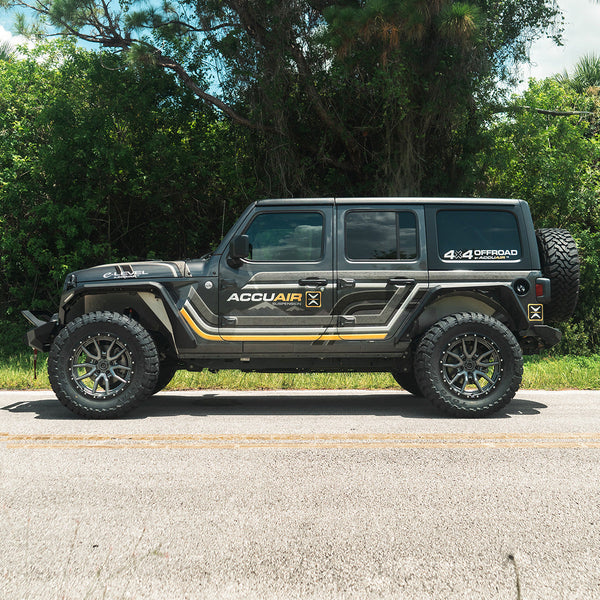 2018 – 2023 Jeep Wrangler (JL Platform) Lift Kit System – AccuAir Suspension