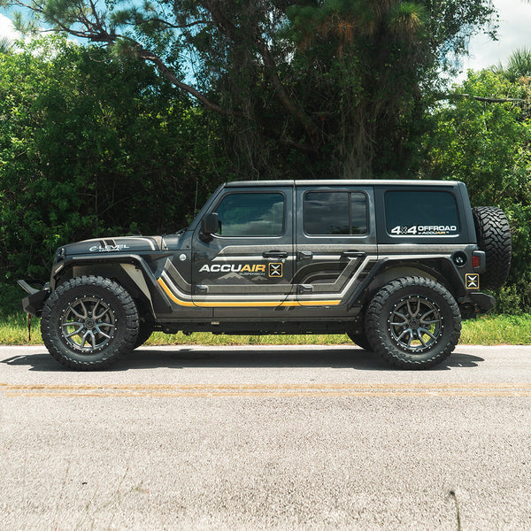 2018 – 2023 Jeep Wrangler (JL Platform) Lift Kit System – AccuAir Suspension