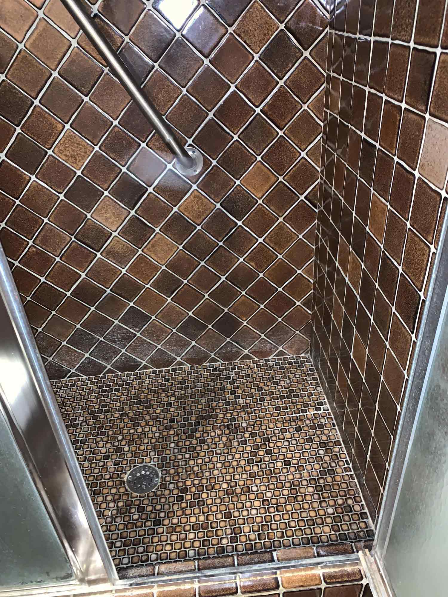 Inside Bathroom Shower