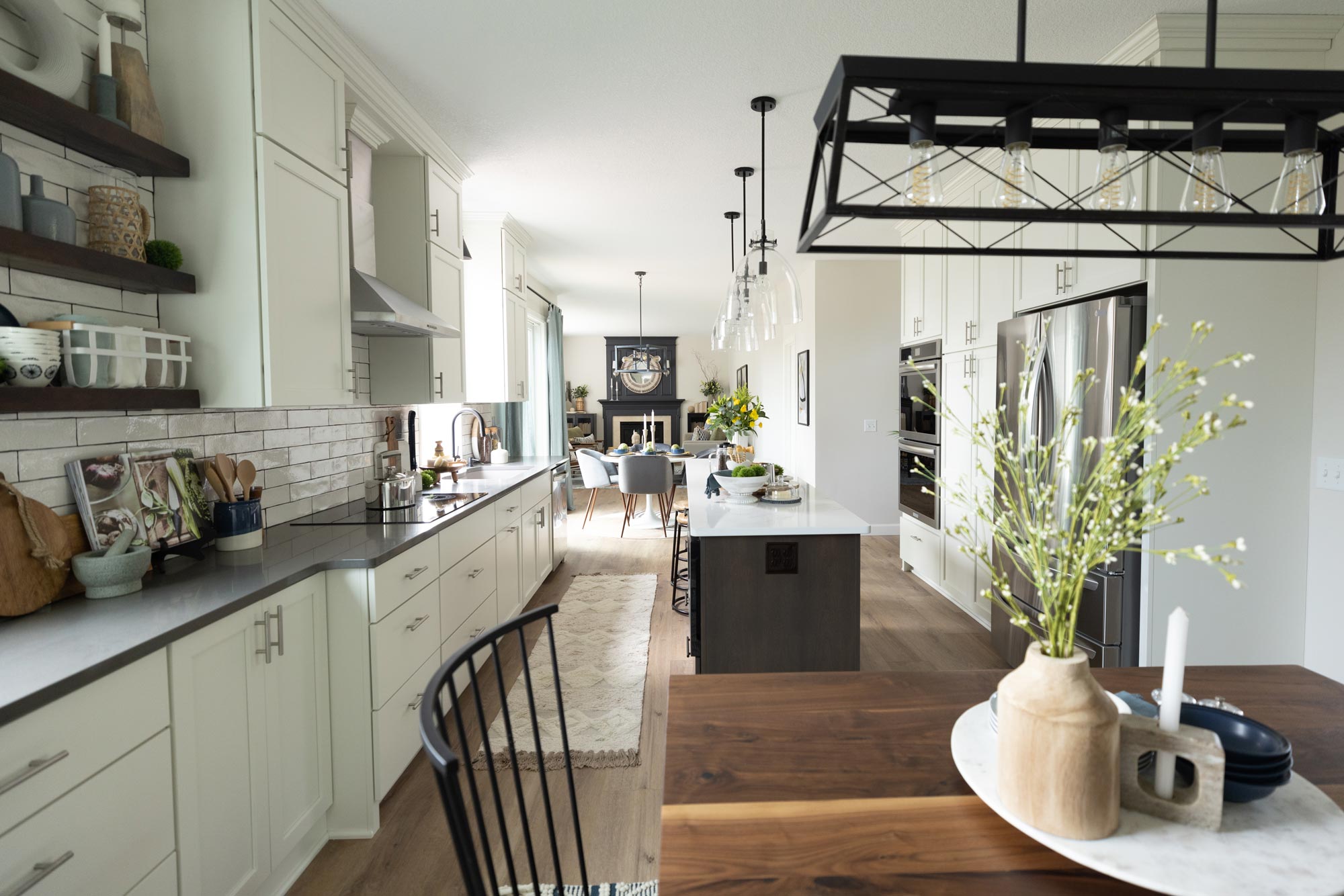 Dining Room and Kitchen