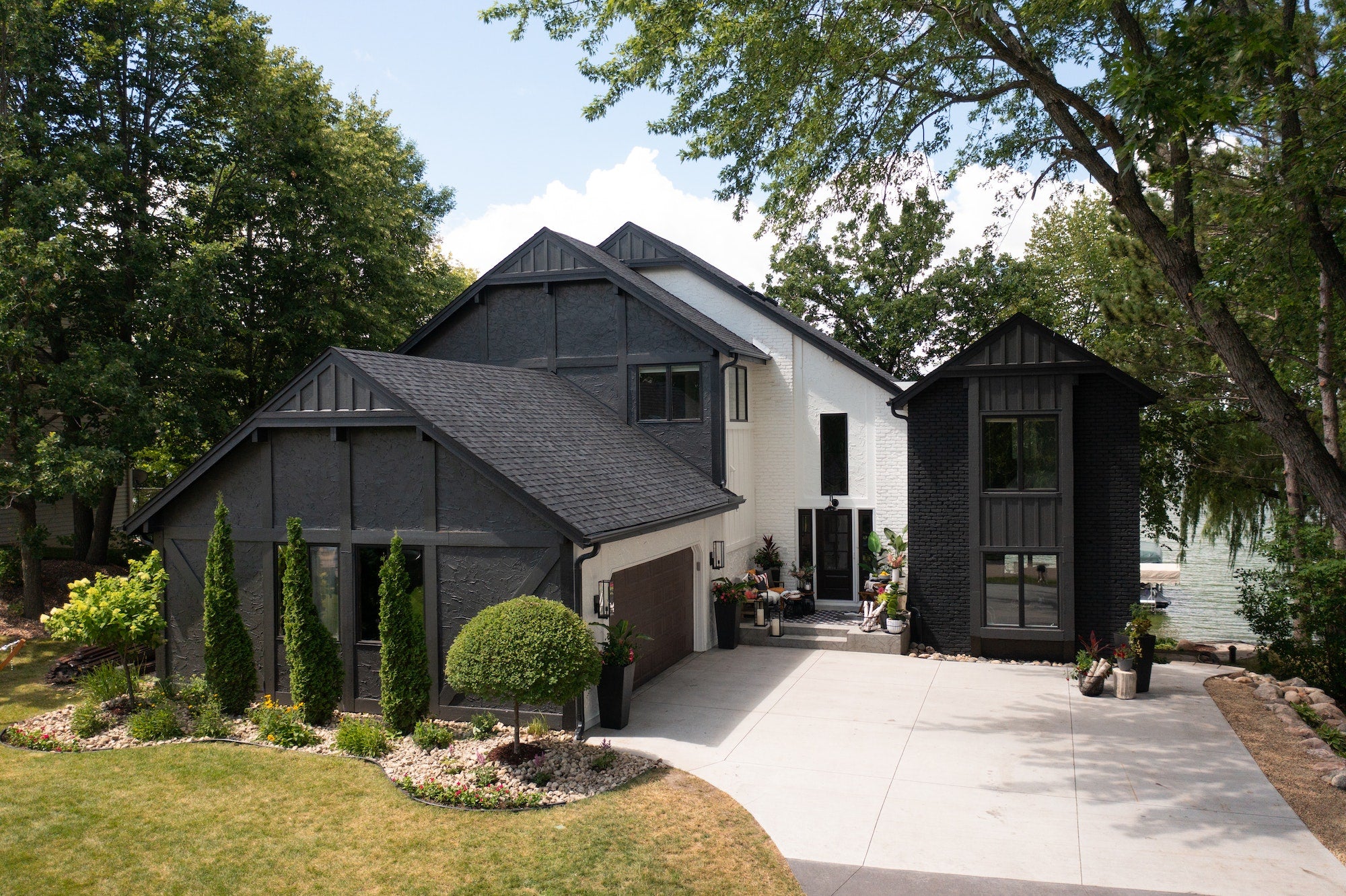 After of the Baseball Hail Damaged Home