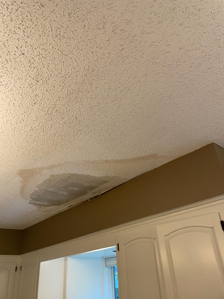 Water Damage on Ceiling