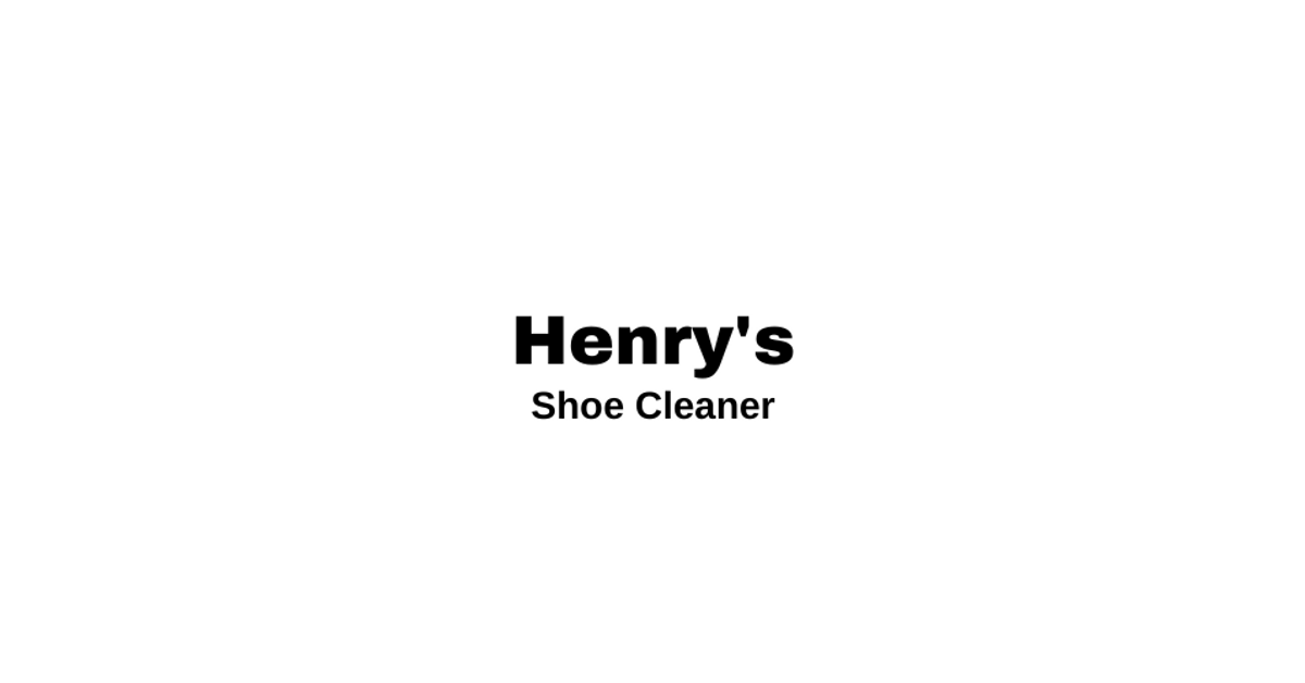Henry's Shoe Cleaner