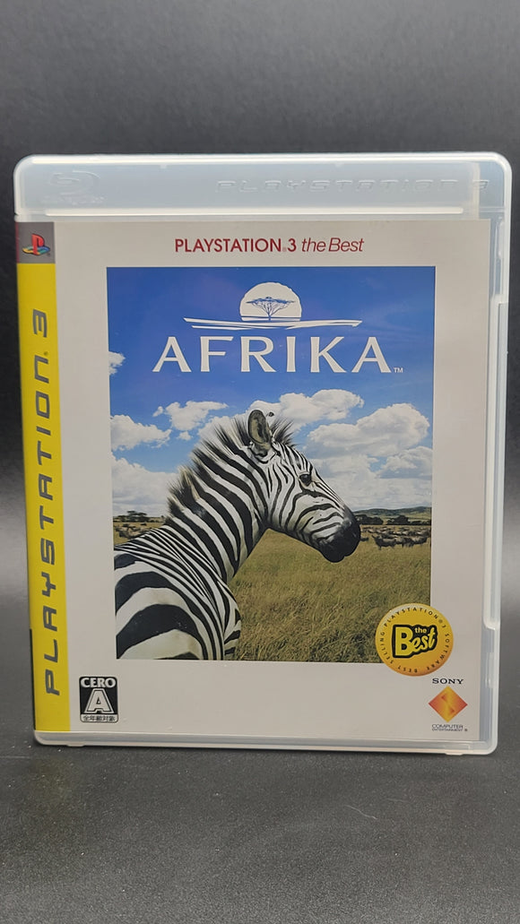 Afrika The Best PlayStation 3 PS3 Japanese – Played in Japan