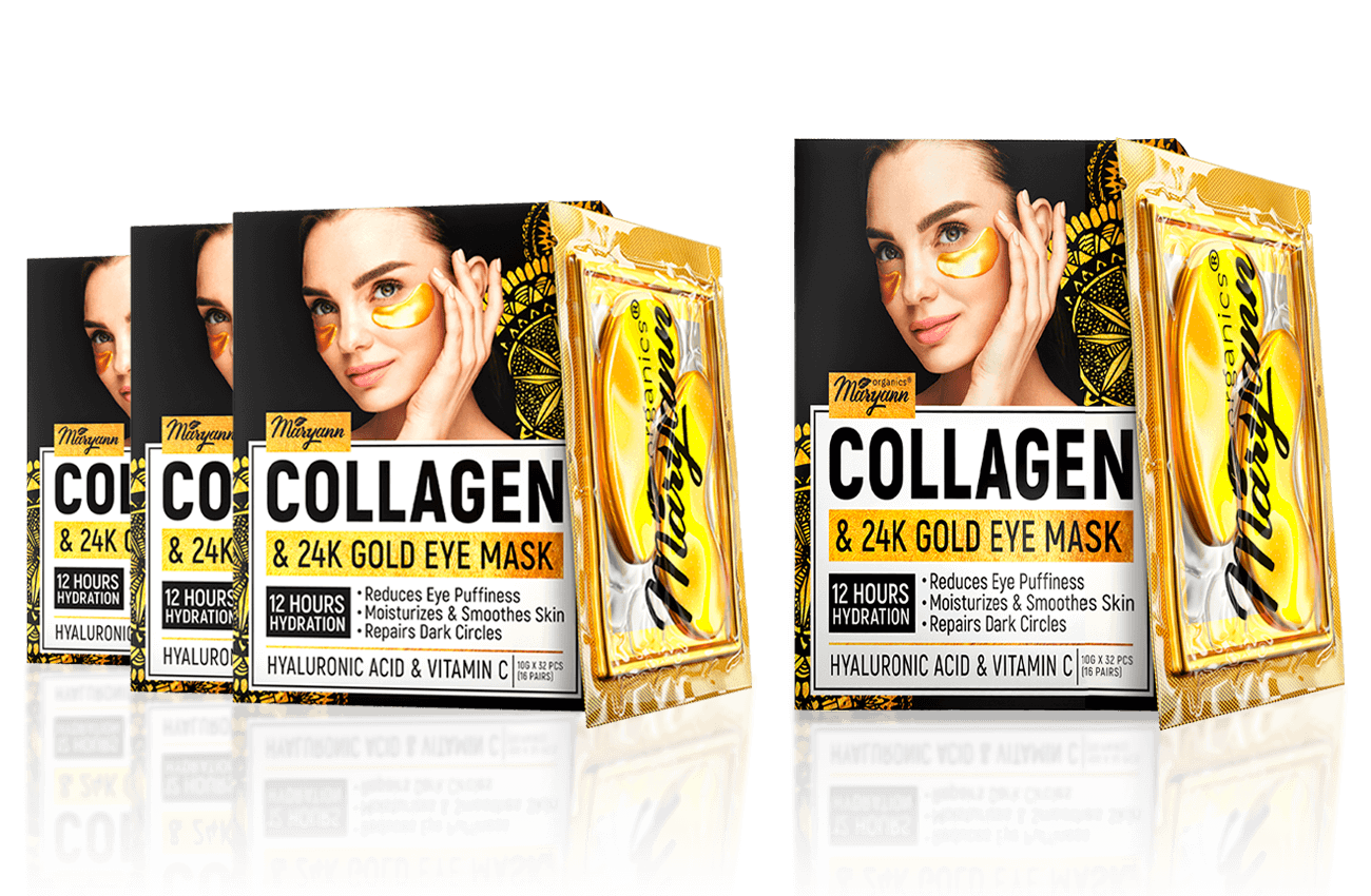 MaryAnn 24K Gold Eye Mask - Buy 3 Get 1 Free