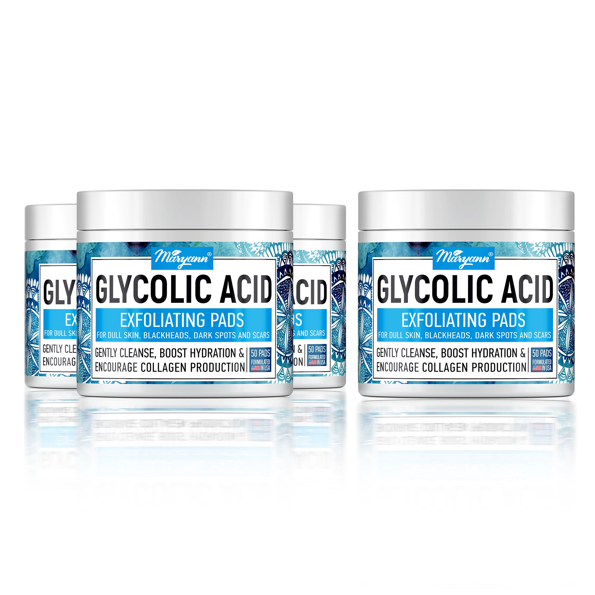 MaryAnn Glycolic Acid Pads - Buy 3 Get 1 Free