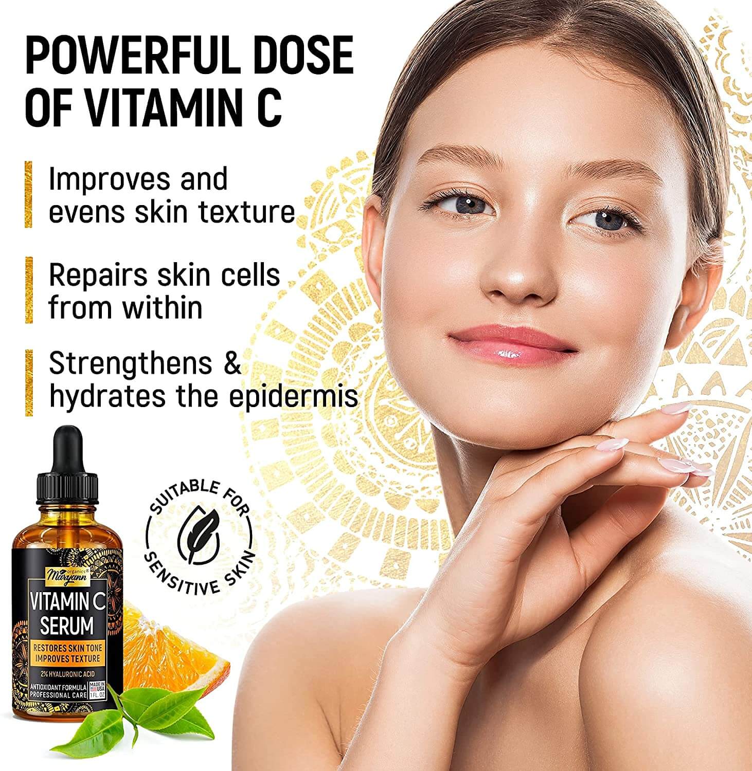 Vitamin C Serum With Hyaluronic Acid