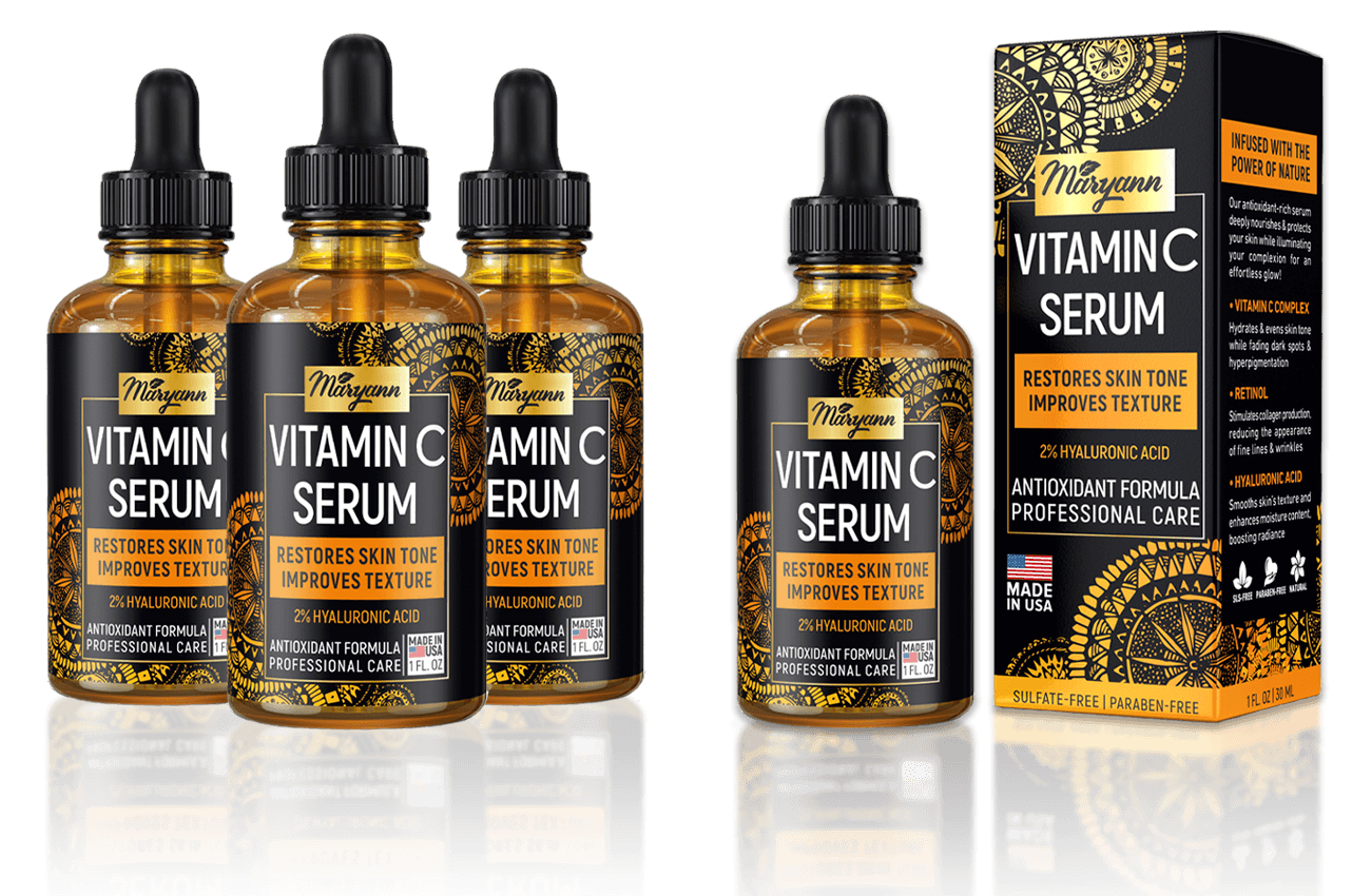 MaryAnn Vitamin C Serum - Buy 3 Get 1 Free