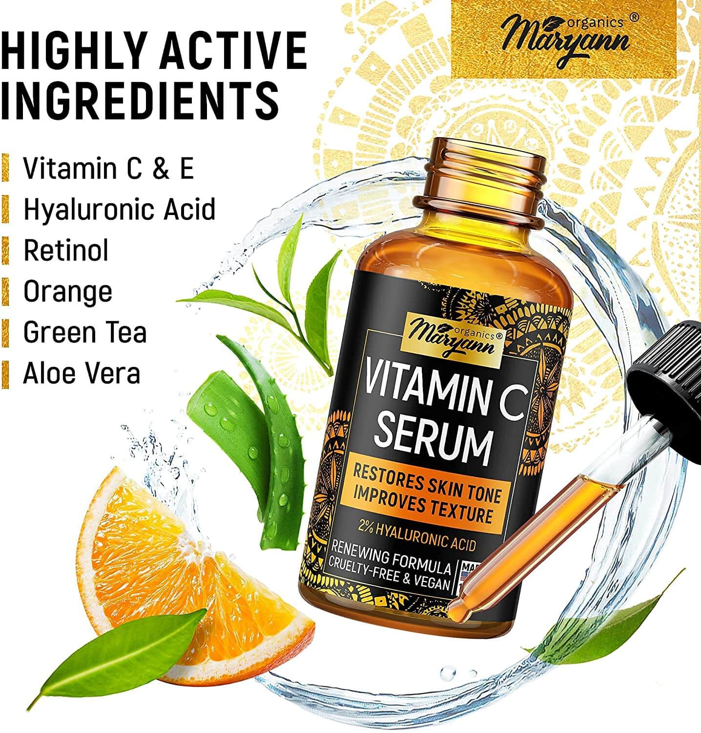 Vitamin C Serum With Hyaluronic Acid