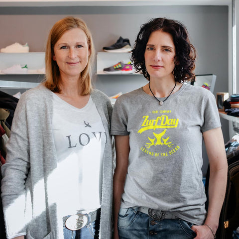 Kristine Dölle und Ute Rohdenburg im Zurfday Concept Store