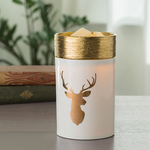 Golden Stag Wax Warmer + Blossom Scented Wax Melt Kit