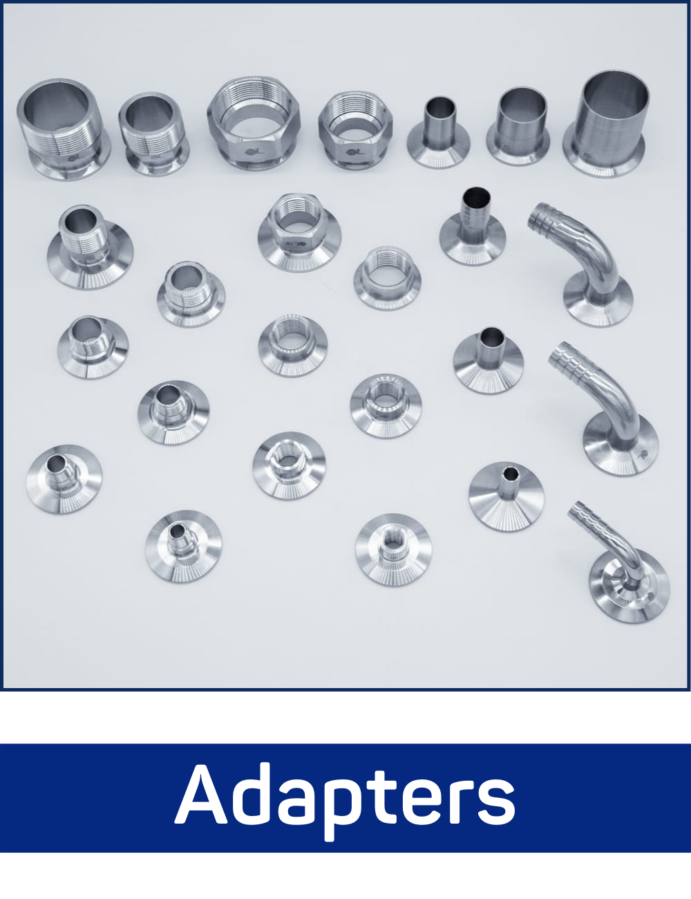 Stainless Steel Tri-Clamp Adapters