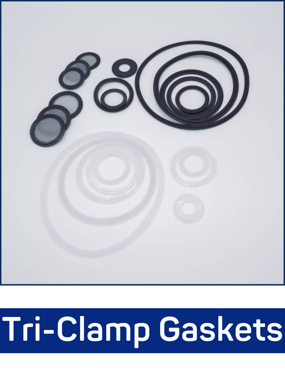 Tri clamp epdm and silicone gaskets