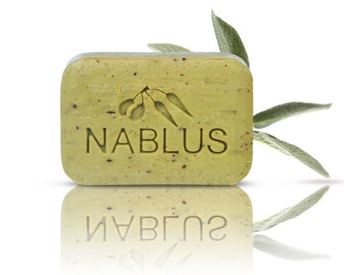 Nablus Soap - natürliche Seife aus Olivenöl - Salbei