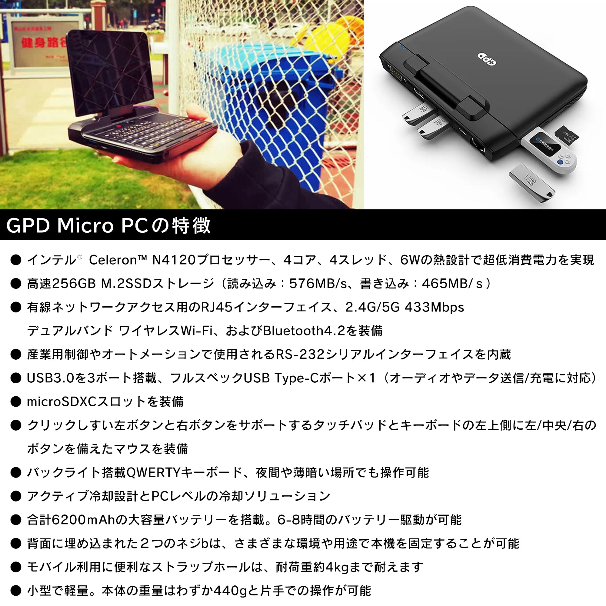 GPD MicroPC 2021 国内正規版