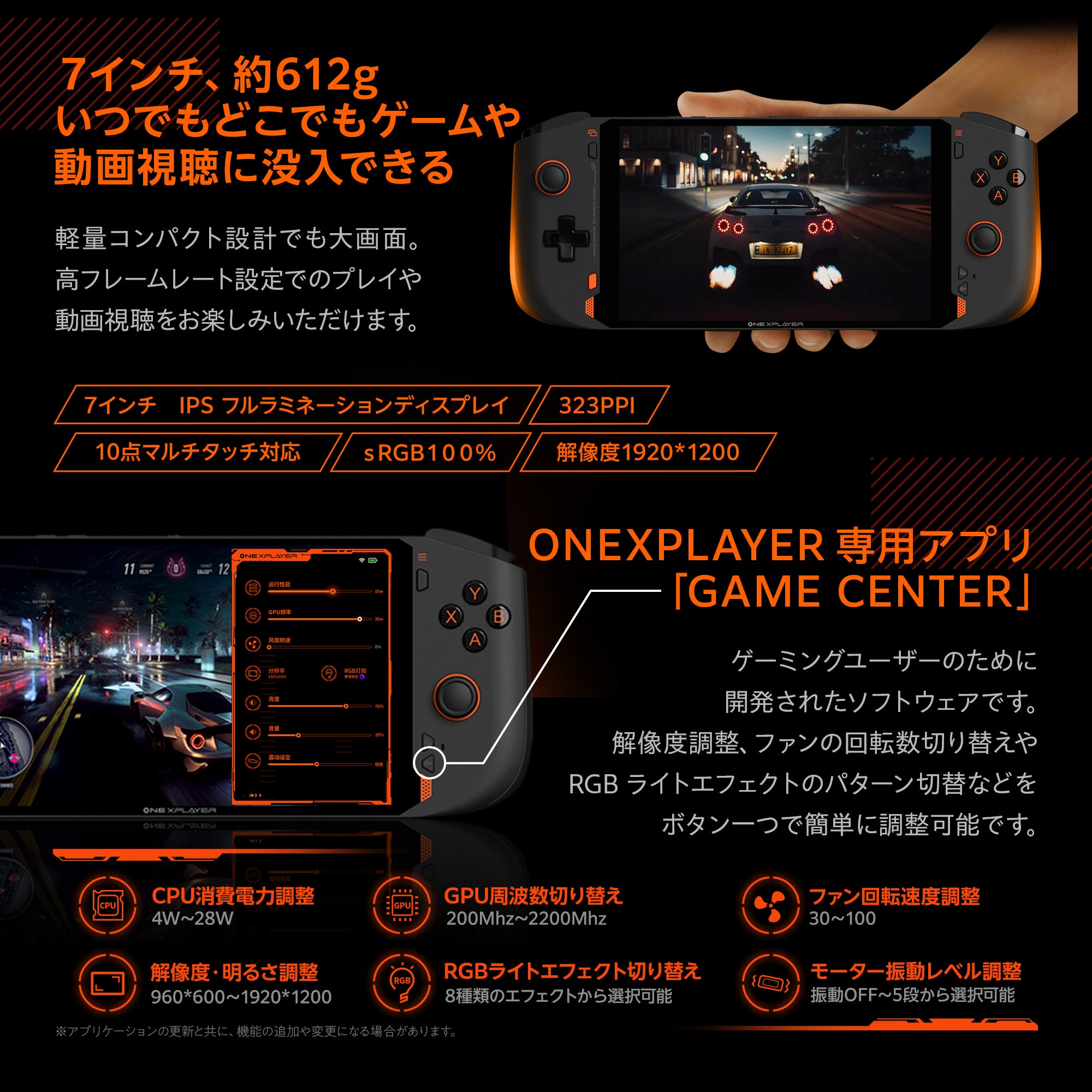 ONEXPLAYER mini Pro Ryzen 6800U – ハイビーム 公式オンライン