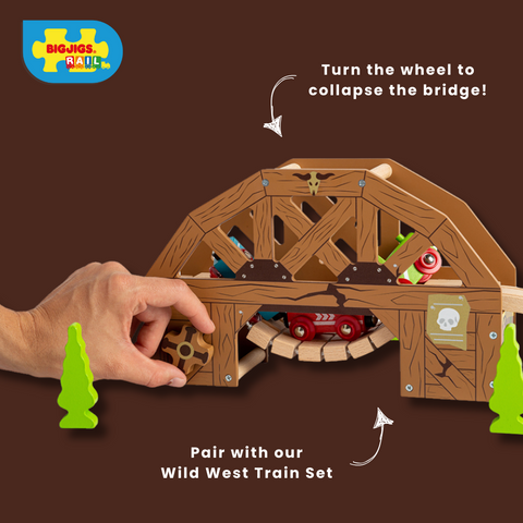 Rickety Bridge Train Set infographic