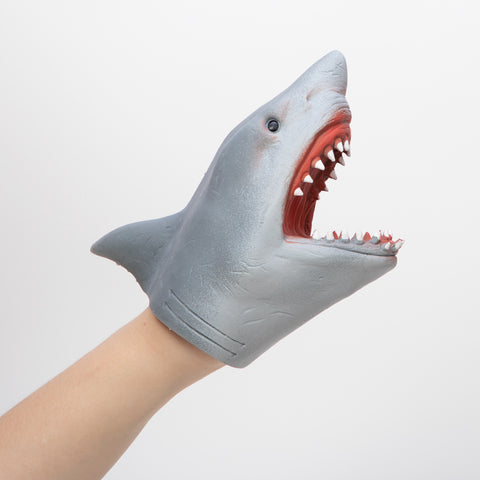 shark hand puppet