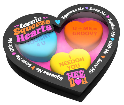 Teenie NeeDoh Squeeze Hearts Valentines gifts for kids