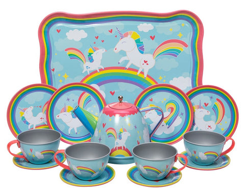 15-piece Unicorn Tea Set