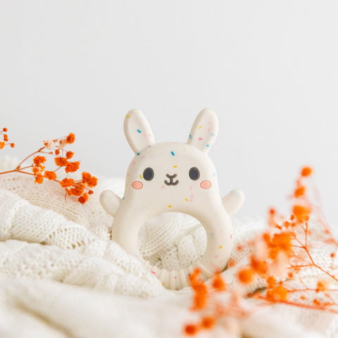 Easter toys: Tiger Tribe Silicone Bunny Teether