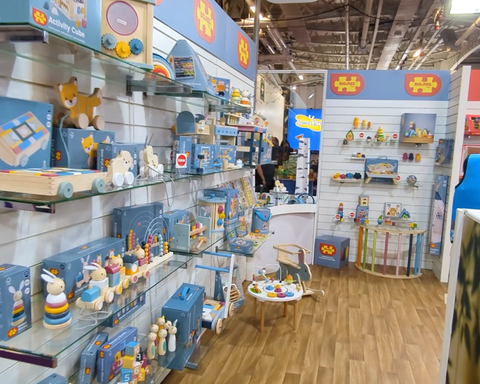 Bigjigs Toys' Toy Fair stand for 2023