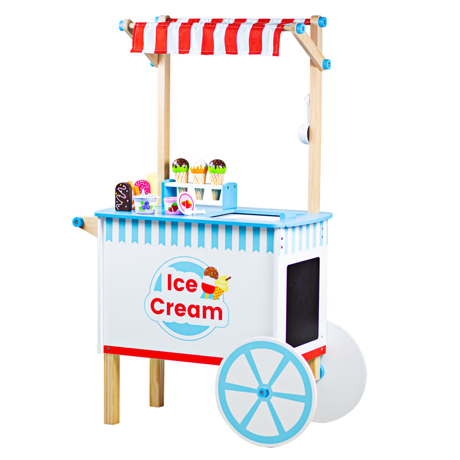 play and pretend ice cream cart