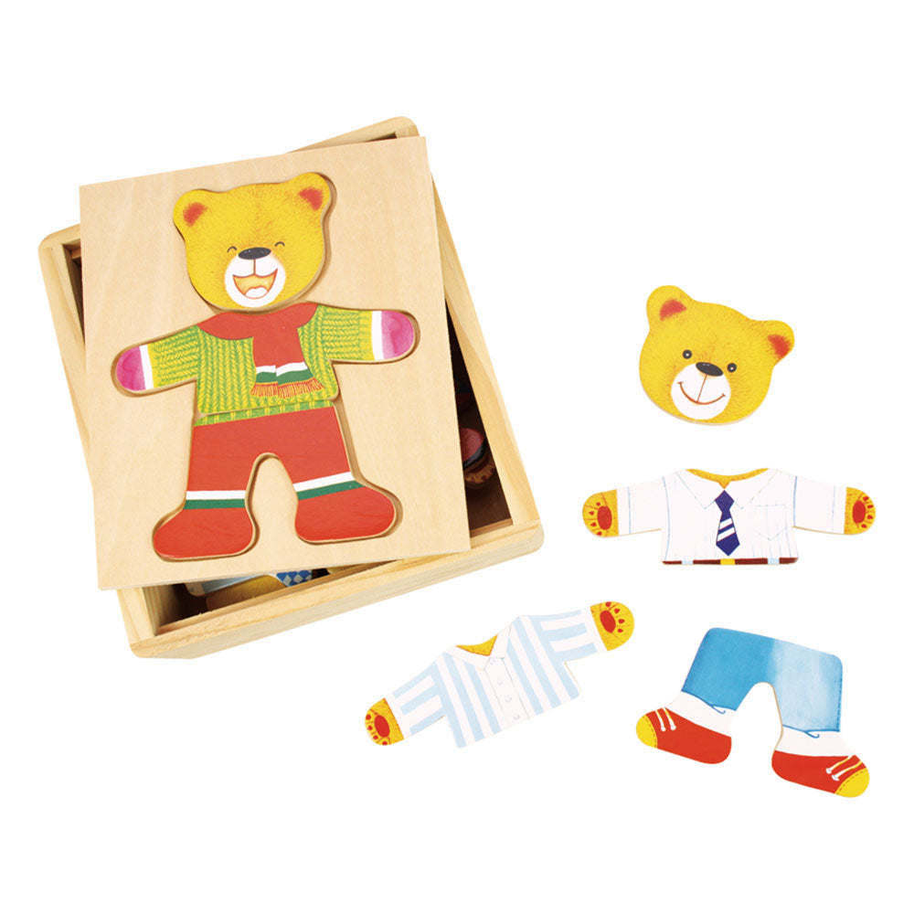 dress up bear puzzle