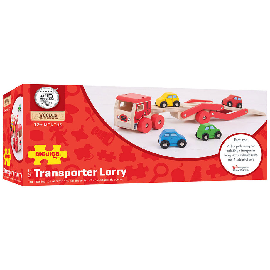 bigjigs transporter lorry