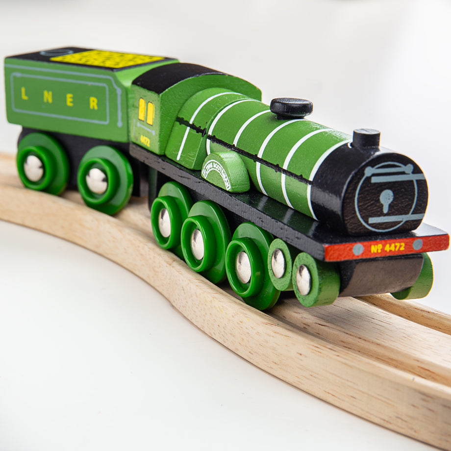 flying scotsman wooden train