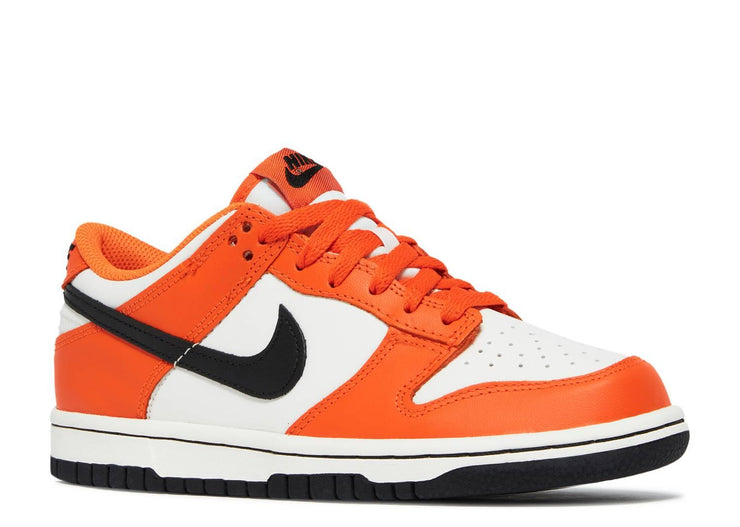 nike dunk low safety orange