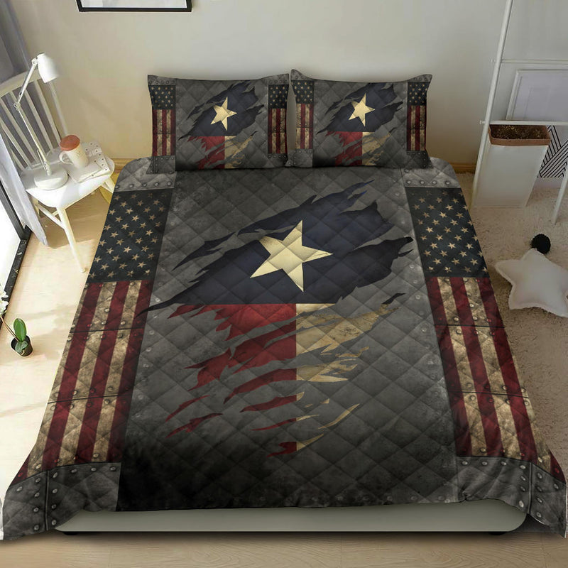 Texas Bedding Set American Flag Comforter Patriotic State Texas Mercha