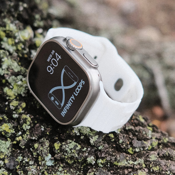 Rugged Silicone Sport Band for Apple Watch | Infinity Loops