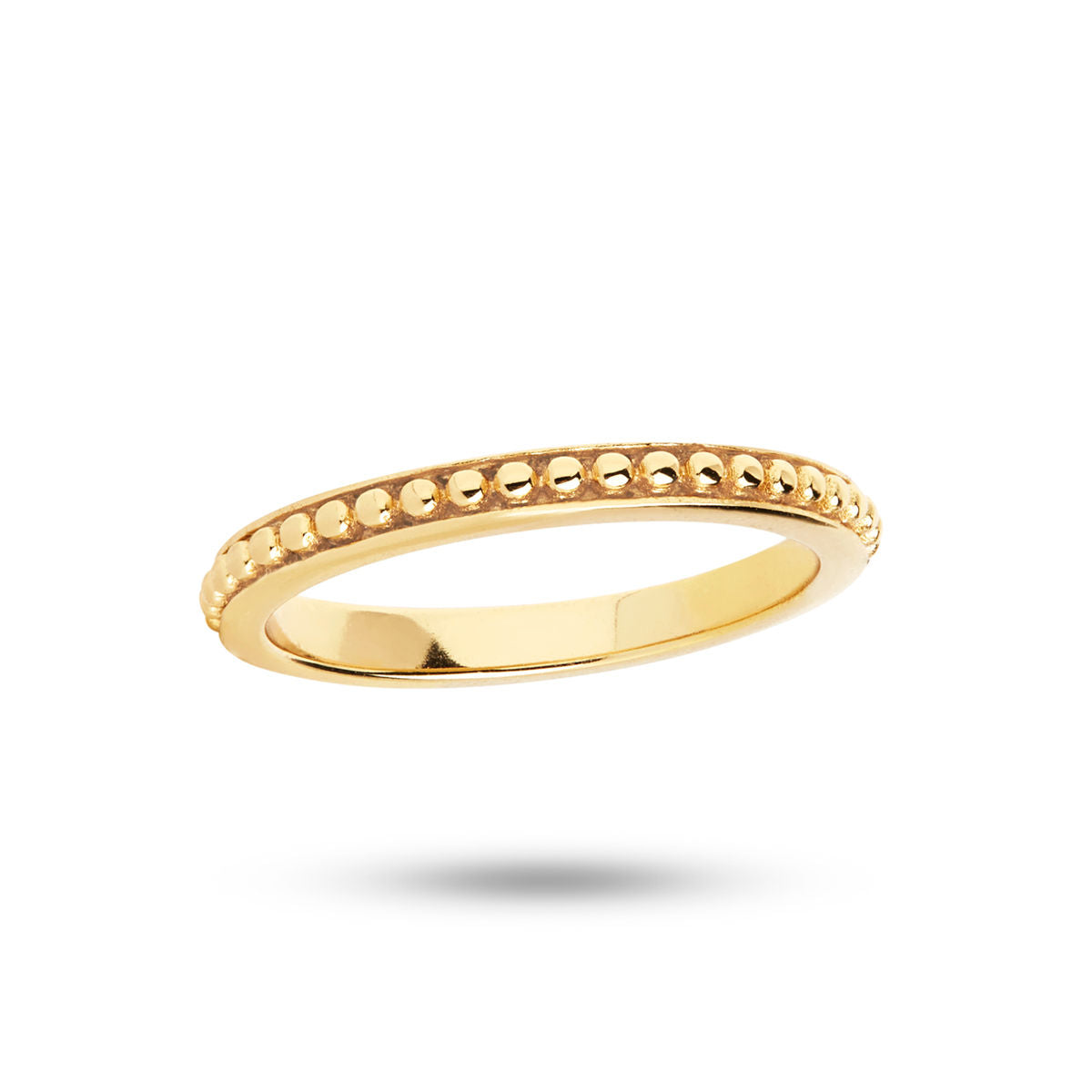 Carré Jewelry Byzantine Gold Plated Ring – The Jewellery Room